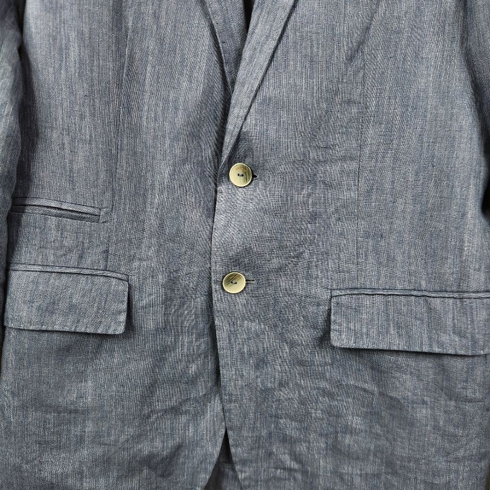 Zara Man Multipocket 2 Button Double Vented Light… - image 3